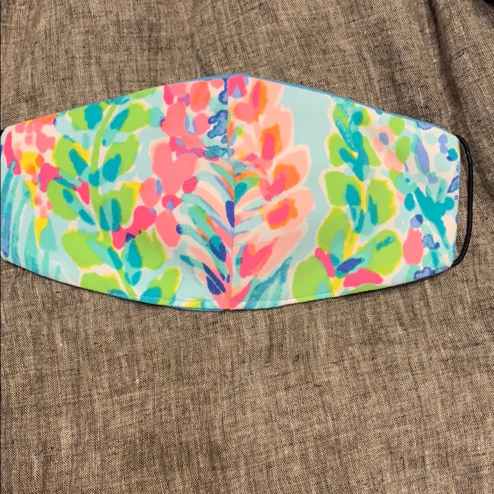 Handmade Lilly Pulitzer mask
